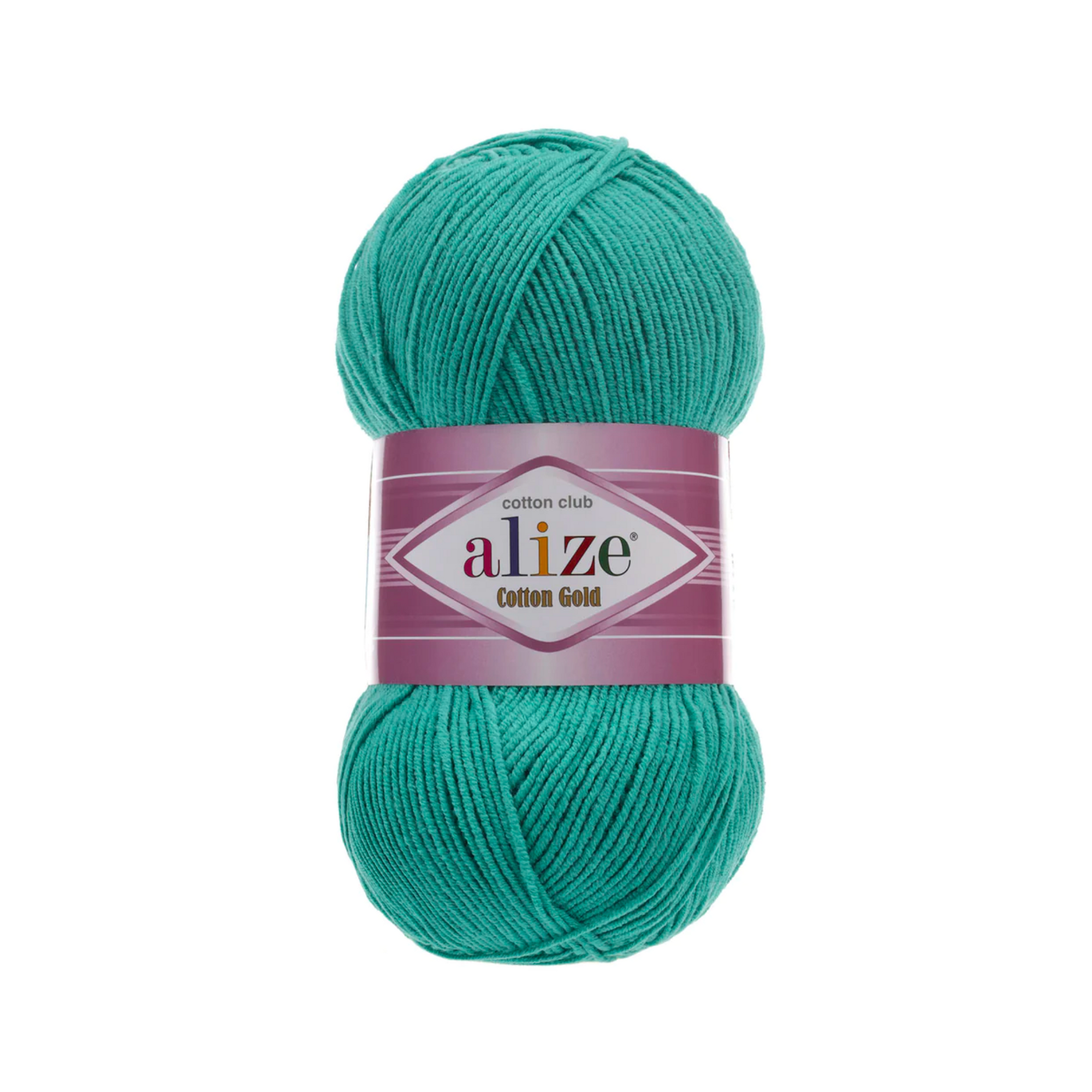 Alize Cotton Gold Knitting Yarn, Grey Melange - 21