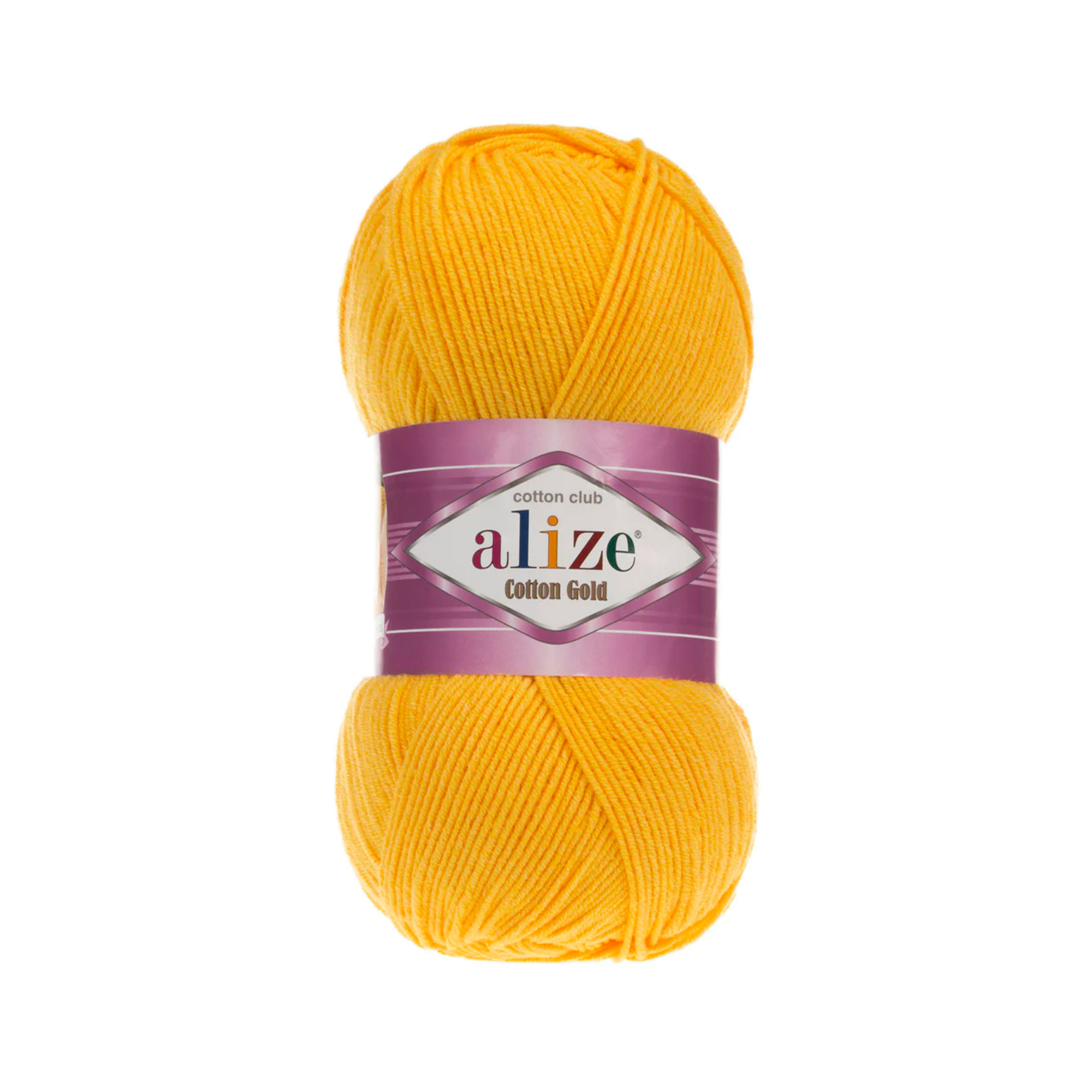 Alize Cotton Gold Yarn Dark Yellow - 216