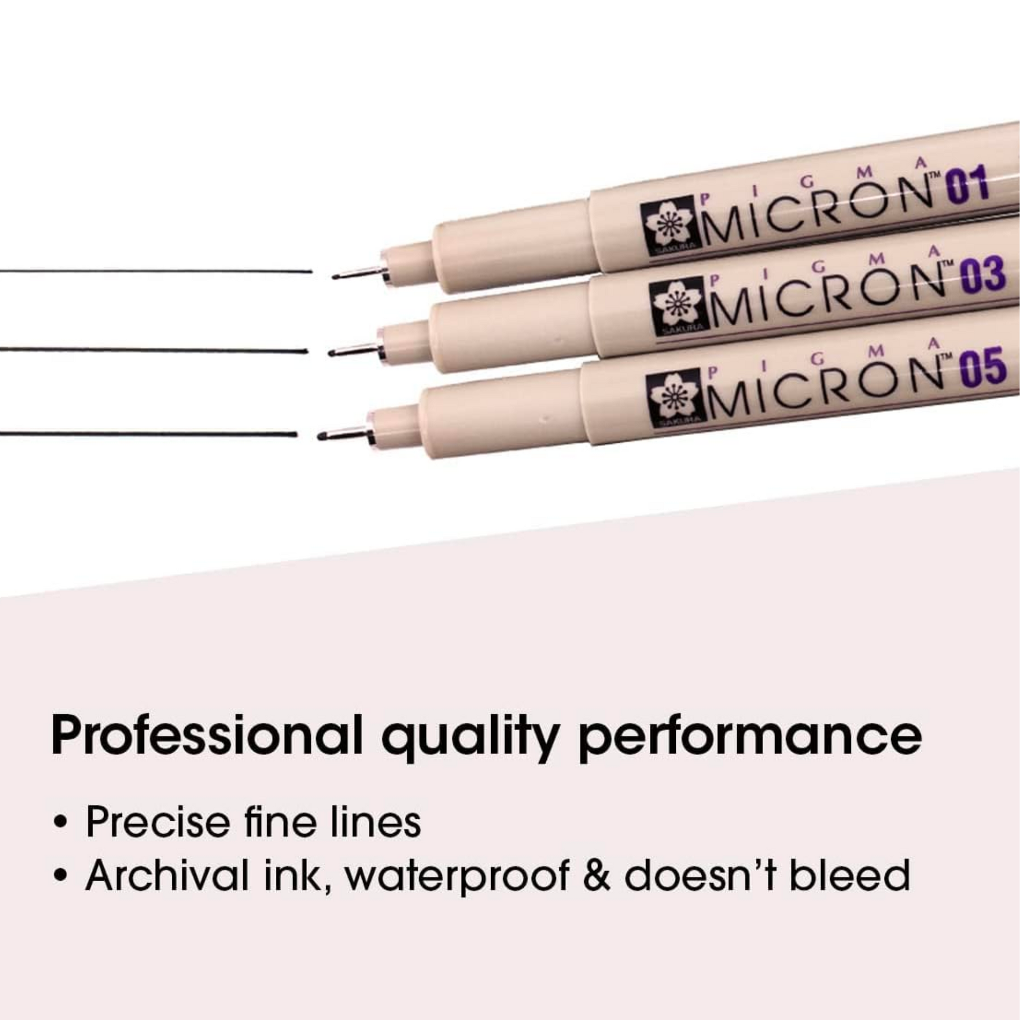 Sakura Pigma Micron Set of 3