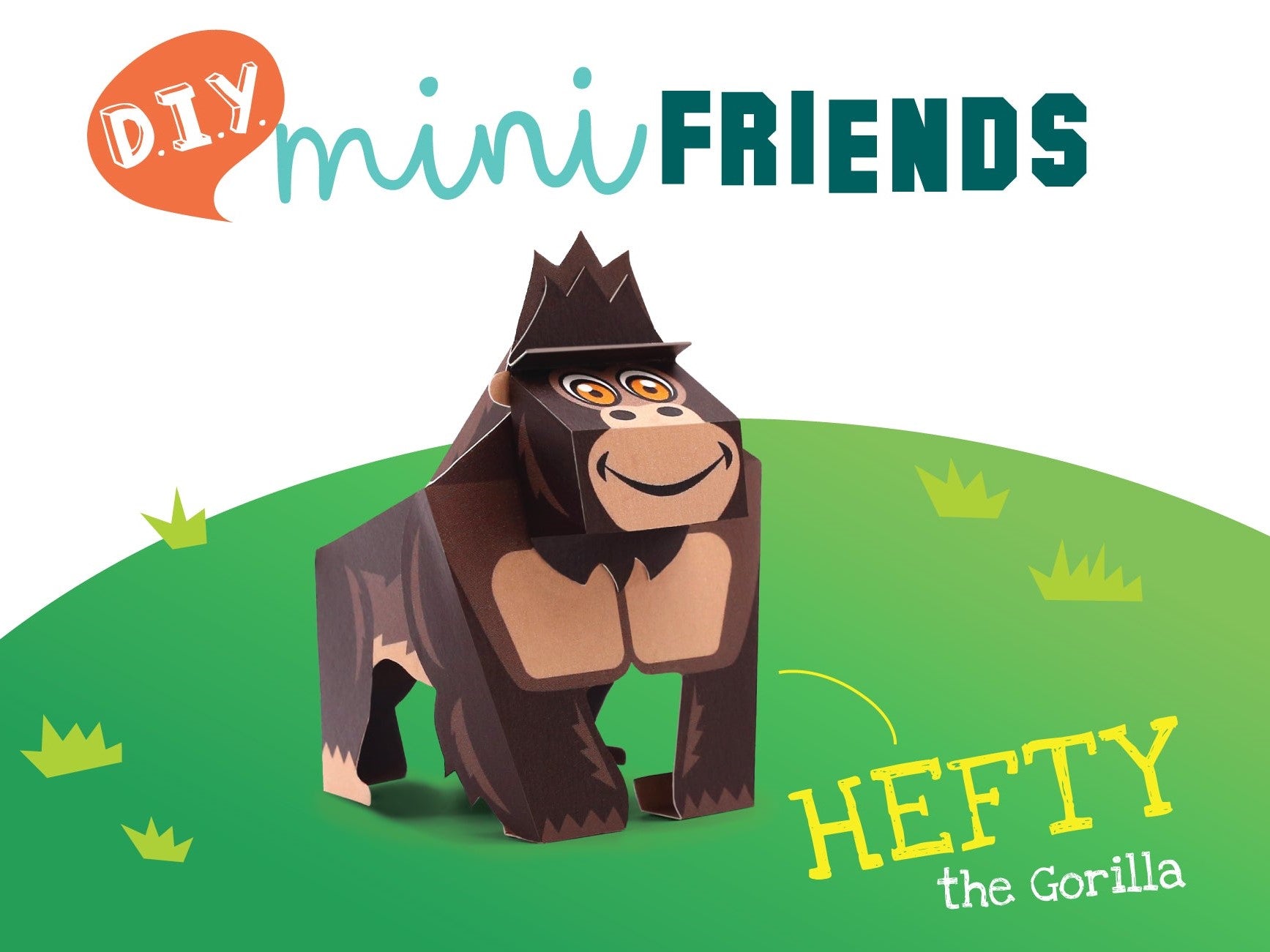DIY Mini Friends | Endangered Animals Series : Gorilla