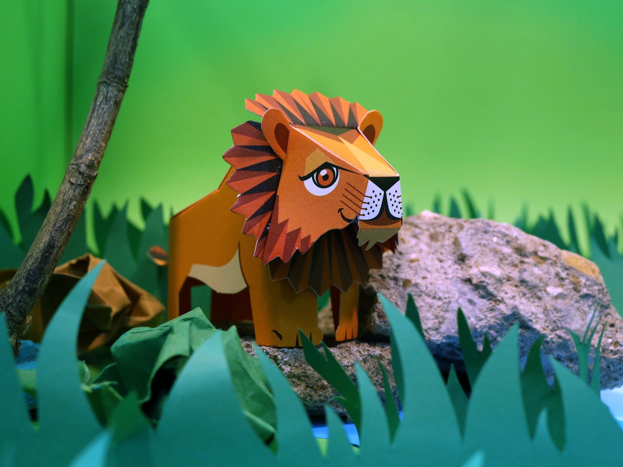 DIY Mini Friends | Endangered Animals Series : Lion