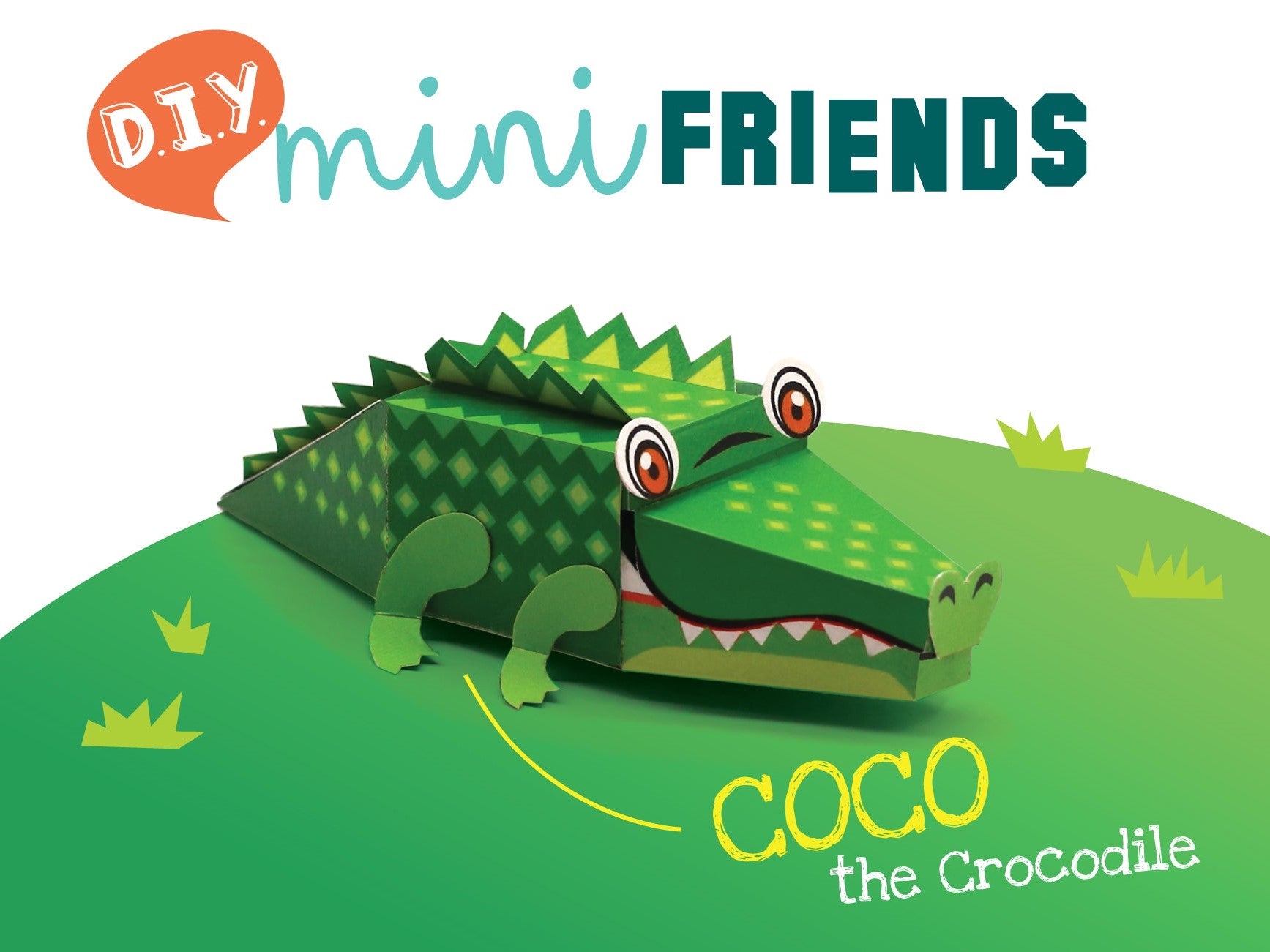 DIY Mini Friends | Endangered Animals Series : Crocodile